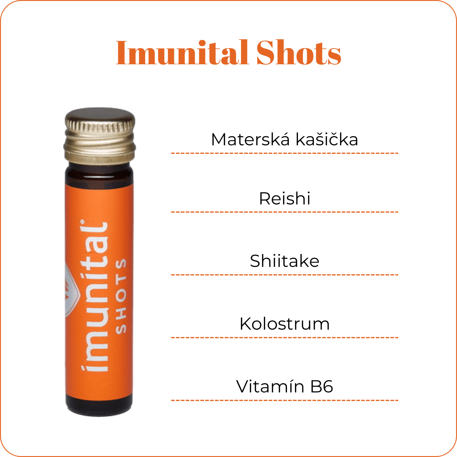 Imunital Shots zlozenie